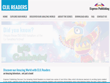 Tablet Screenshot of clilreaders.com